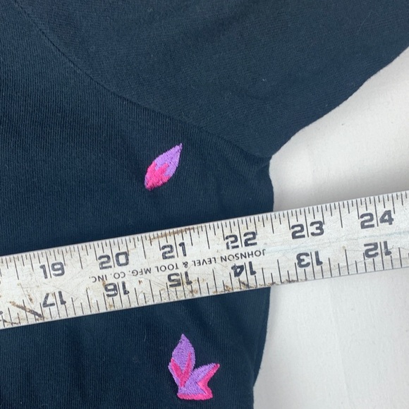 Michael Simon lite size large Colorful Floral Embroidered Cardigan - Picture 8 of 10